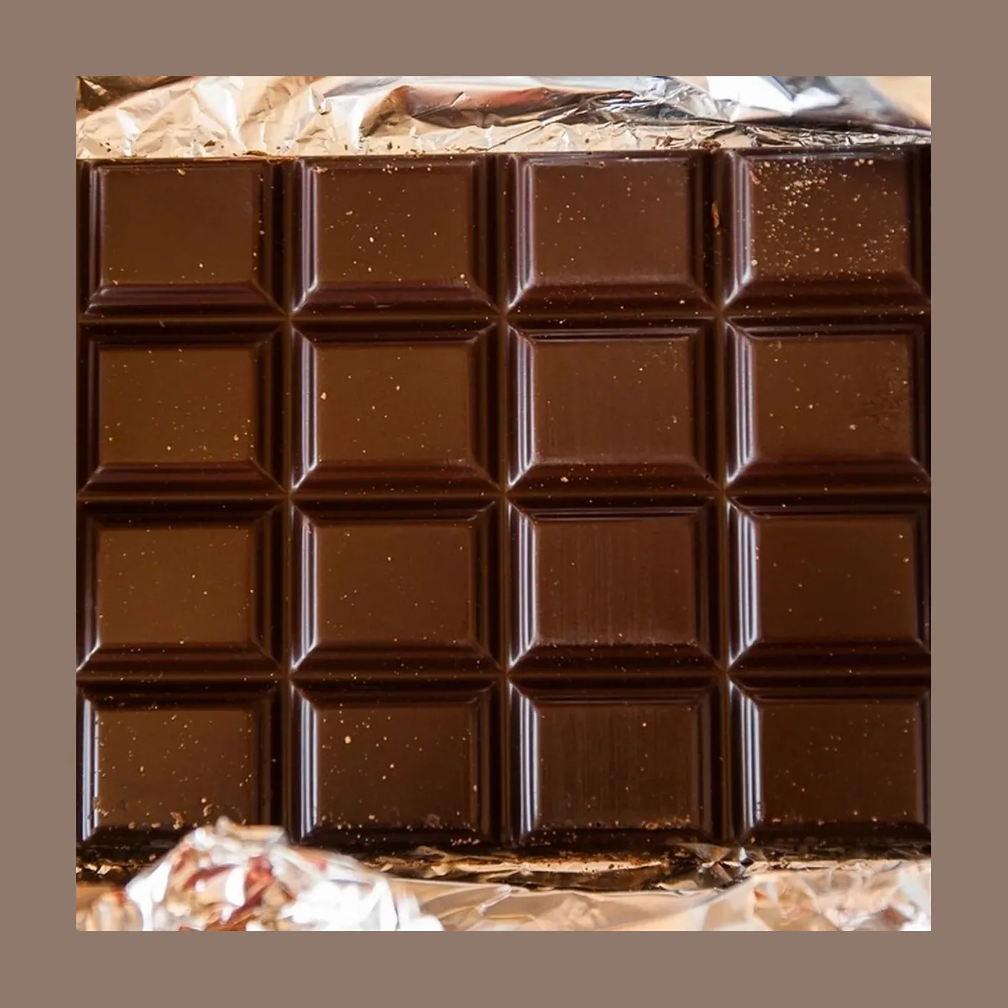 Barra de chocolate con leche